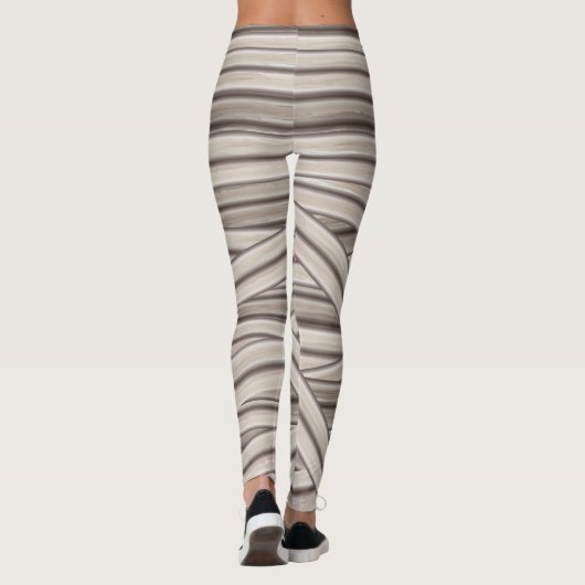 Mummy Stripes Halloween Leggings (Achterkant)