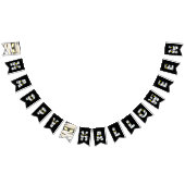 Mummy-themed Happy Halloween Bunting Flags Vlaggetjes (Alle)