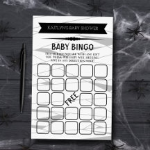 Mummy To Be | Halloween Baby Shower Bingo Spel