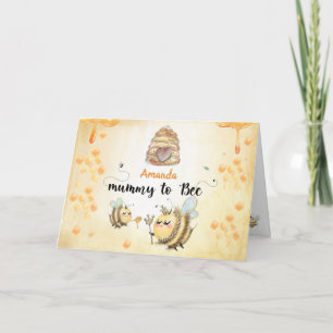 Mummy to Bee - nieuwe baby Kaart