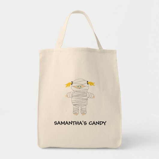 Mummy Trick or treat Halloween Bag Tote Bag (Voorkant)
