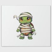 Mummy Turtle Cadeaupapier (Vlak)