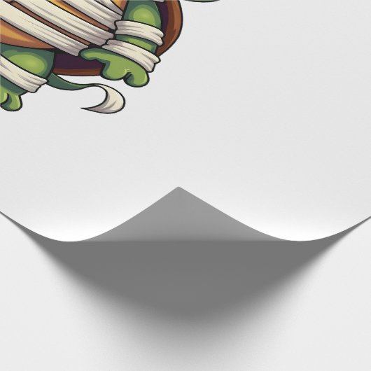 Mummy Turtle Cadeaupapier (Hoek)