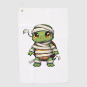 Mummy Turtle Golfhanddoek (Voorkant)