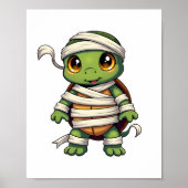 Mummy Turtle Poster (Voorkant)