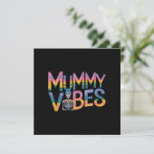 Mummy Vibes: Breng Spooky Fun naar Halloween Kaart (Staand voorkant)