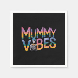 Mummy Vibes: Breng Spooky Fun naar Halloween Servet