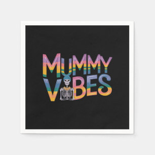 Mummy Vibes: Breng Spooky Fun naar Halloween Servet