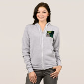 Mummy, Vleermuis & Maan Halloween Hoodie (Voorkant volledig)