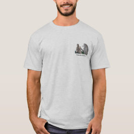 Mummy & Werewolf Drink Beer Fantasy Art Shirt