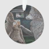 Mummy Werewolf Drink Fantasy Acryl Ornament (voorkant)