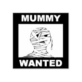 Mummy wilde kunststempel voor de illustratie van p rubberstempel (Afrduk)
