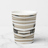 Mummy Wrap Bandage Wrapping Spooky Halloween Papieren Bekers (Rechts)