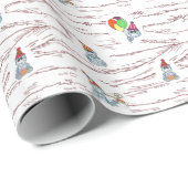 Mummy Wrapping Birthday Gift Wrap Cadeaupapier (Rol Hoek)