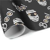 Mummy Wrapping Paper Cute Mummy Giftwrappapier Cadeaupapier (Rol Hoek)