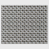 Mummy Wrapping Paper Schattige Mummy Giftwrapping  Cadeaupapier (Vlak)