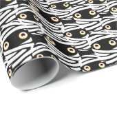Mummy Wrapping Paper Schattige Mummy Giftwrapping  Cadeaupapier (Rol Hoek)