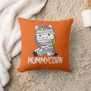 Mummycorn Unicorn Mummy Halloween Costume Kussen