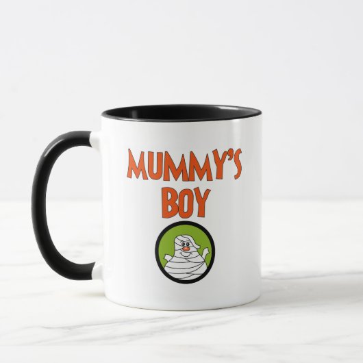 Mummy's Boy Halloween Tshirts and Gifts Mok (Links)