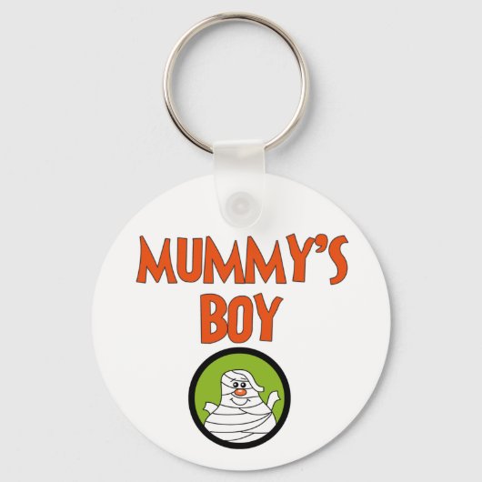 Mummy's Boy Halloween Tshirts and Gifts Sleutelhanger (Voorkant)