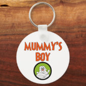 Mummy's Boy Halloween Tshirts and Gifts Sleutelhanger (Voorkant)