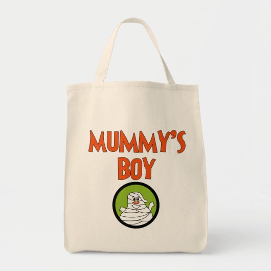 Mummy's Boy Halloween Tshirts and Gifts Tote Bag (Voorkant)