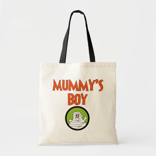 Mummy's Boy Halloween Tshirts and Gifts Tote Bag (Voorkant)