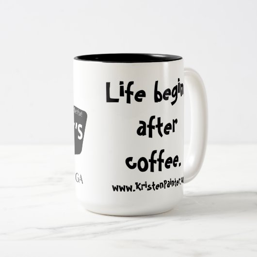 Mummy's Diner mok (Voorkant rechts)