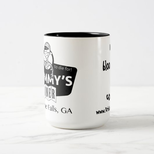 Mummy's Diner mok - bloedtype (Center)