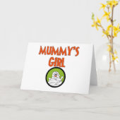 Mummy's Girl T-shirts en Gifts Kaart (Gele Bloem)