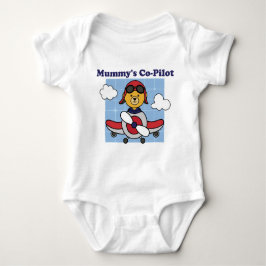 Mummy's Little Co-Pilot - Cute Airplane Romper
