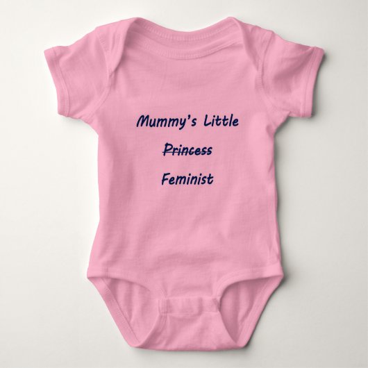 Mummy's Little Feminist Bodysuit (Voorkant)
