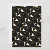 Mummy's Tomb Theme, Escape Room Birthday Party Kaart (Achterkant)