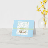 Mums_blue_ellies door Rockeelicious.com Kaart (Gele Bloem)