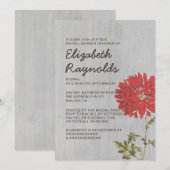 Mums Bridal Shower-uitnodigingen Kaart (Voorkant / Achterkant)