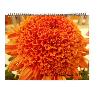 Mums en Dahlias 2012 Kalender