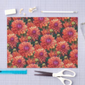  Mums Floral Tissuepapier (Craft)