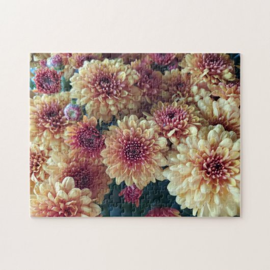 Mums herfst legpuzzel (Horizontaal)