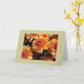 Mums Kaart (Gele Bloem)