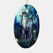 Mums Kats Ornament (Rechts)