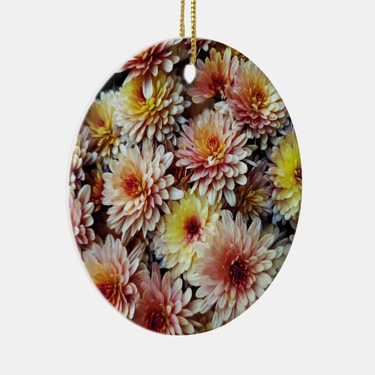 Mums Keramisch Ornament (Rechts)