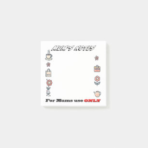 Mum's Notes - Post-it Note Design