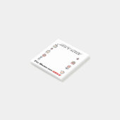 Mum's Notes - Post-it Note Design (Schuin)