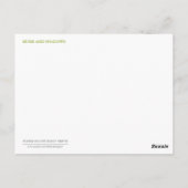 Mums Shadows Briefkaart (Achterkant)