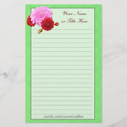 Mums Stationery Briefpapier (Voorkant)