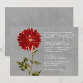 Mums Wedding-uitnodigingen Kaart (Voorkant / Achterkant)