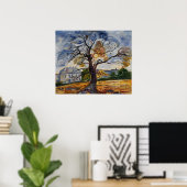 Munch De Eik Expressionistische Natuur Kunst Poster (Thuiskantoor)