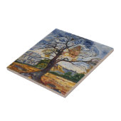 Munch De Eik Expressionistische Natuur Kunst Tegeltje (Zijkant)