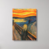 Munch de Schreeuw Canvas Print (Voorkant)
