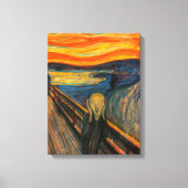 Munch de Schreeuw Canvas Print (Voorkant)